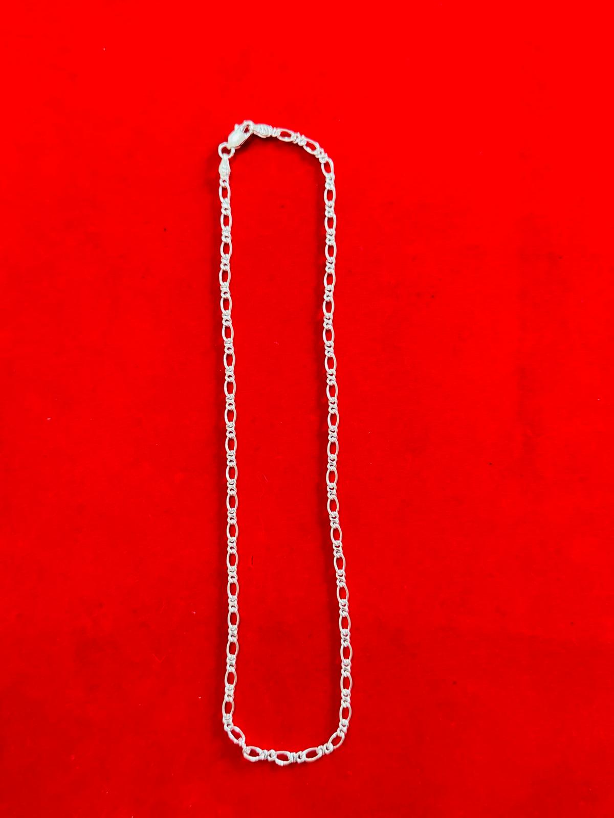 Unisex Silver Chain 9