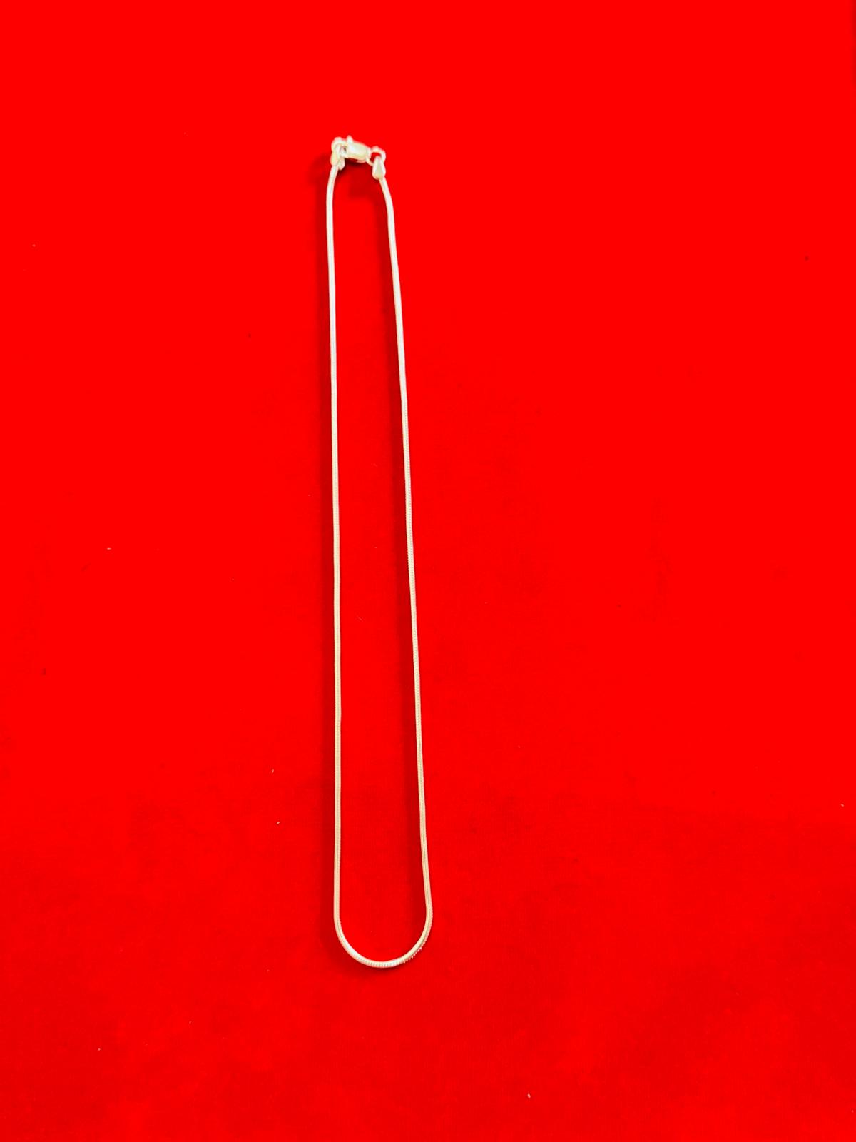 Unisex Silver Chain 5