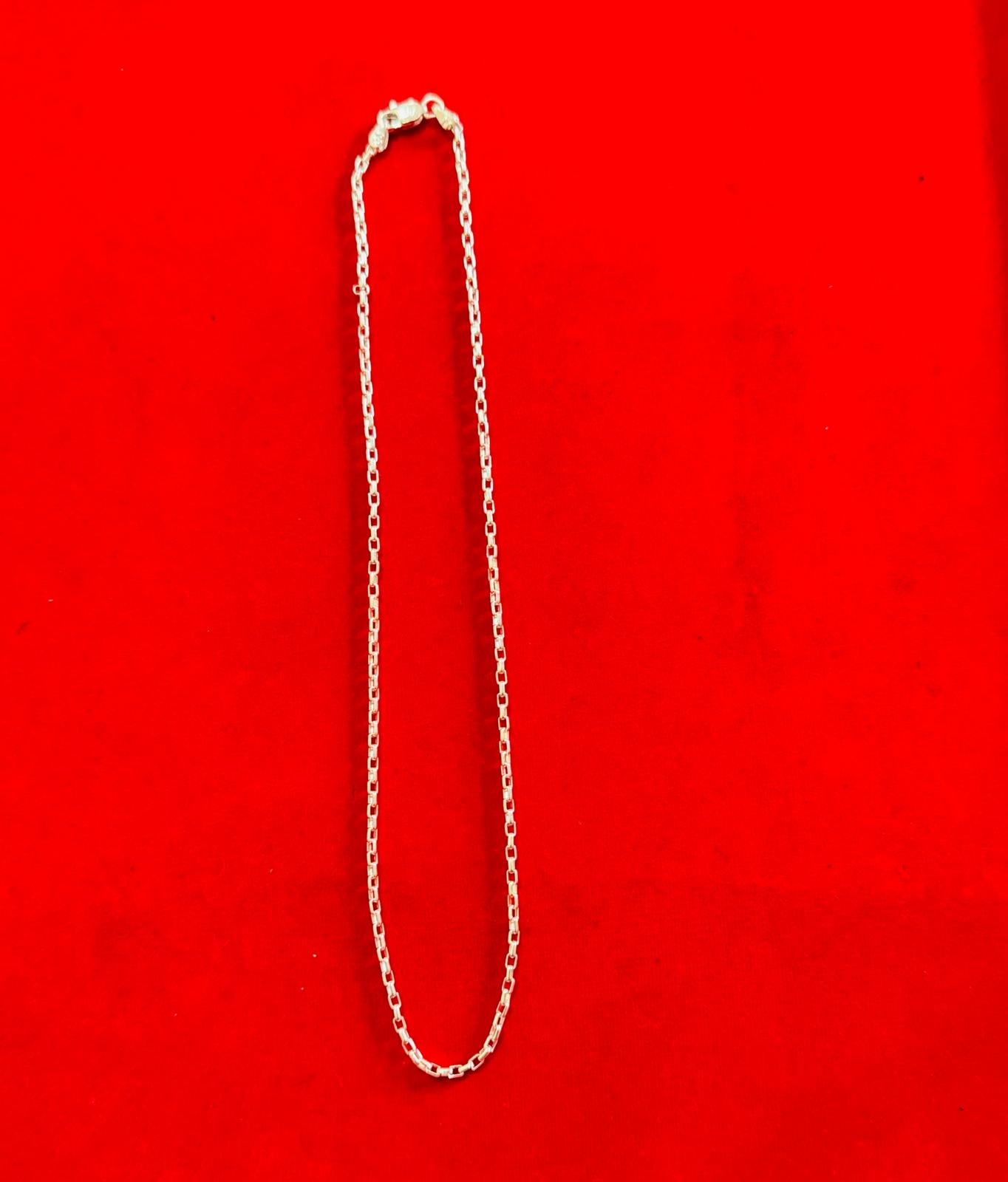 Unisex Silver Chain 1