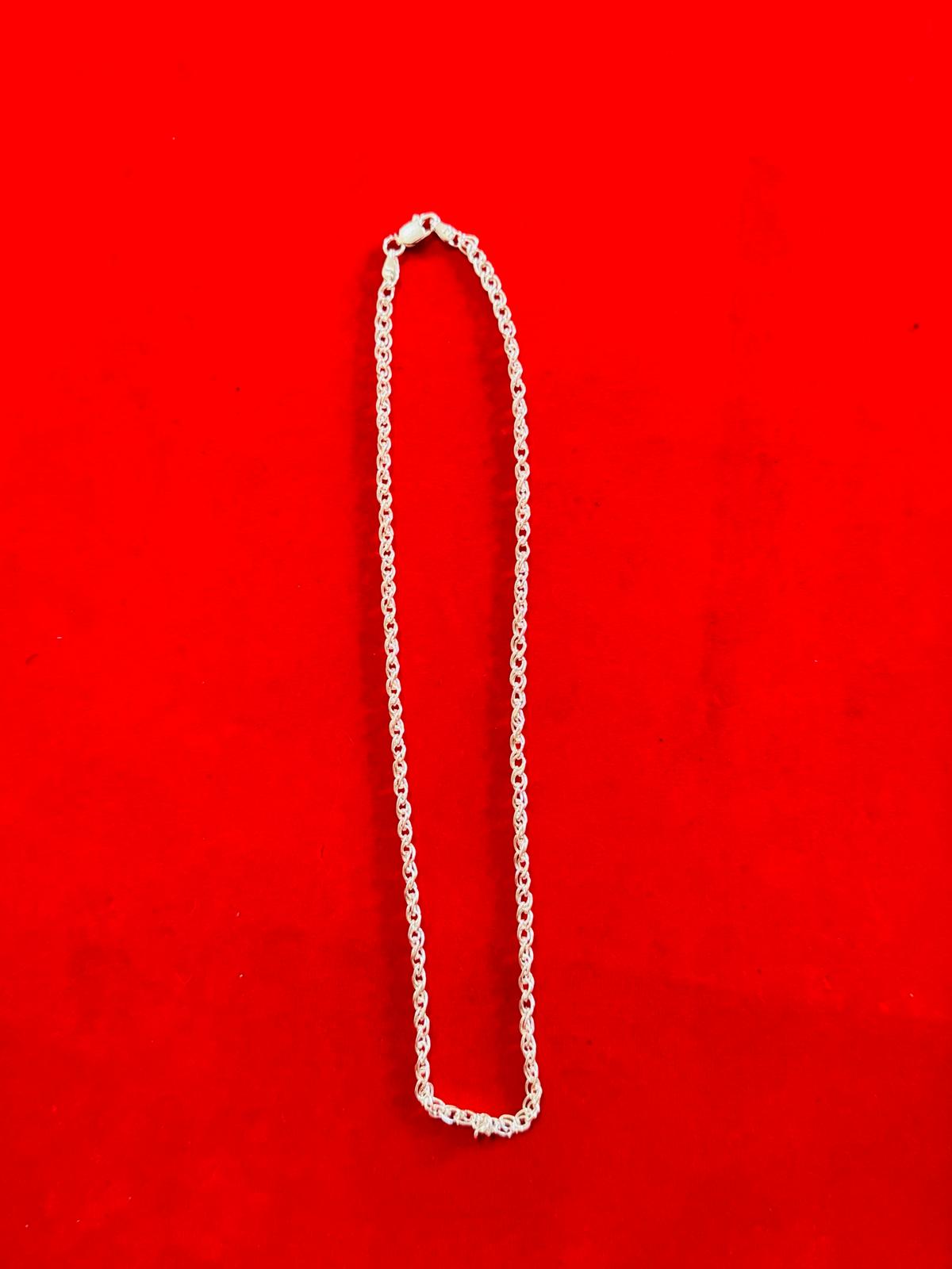 Unisex Silver Chain 7