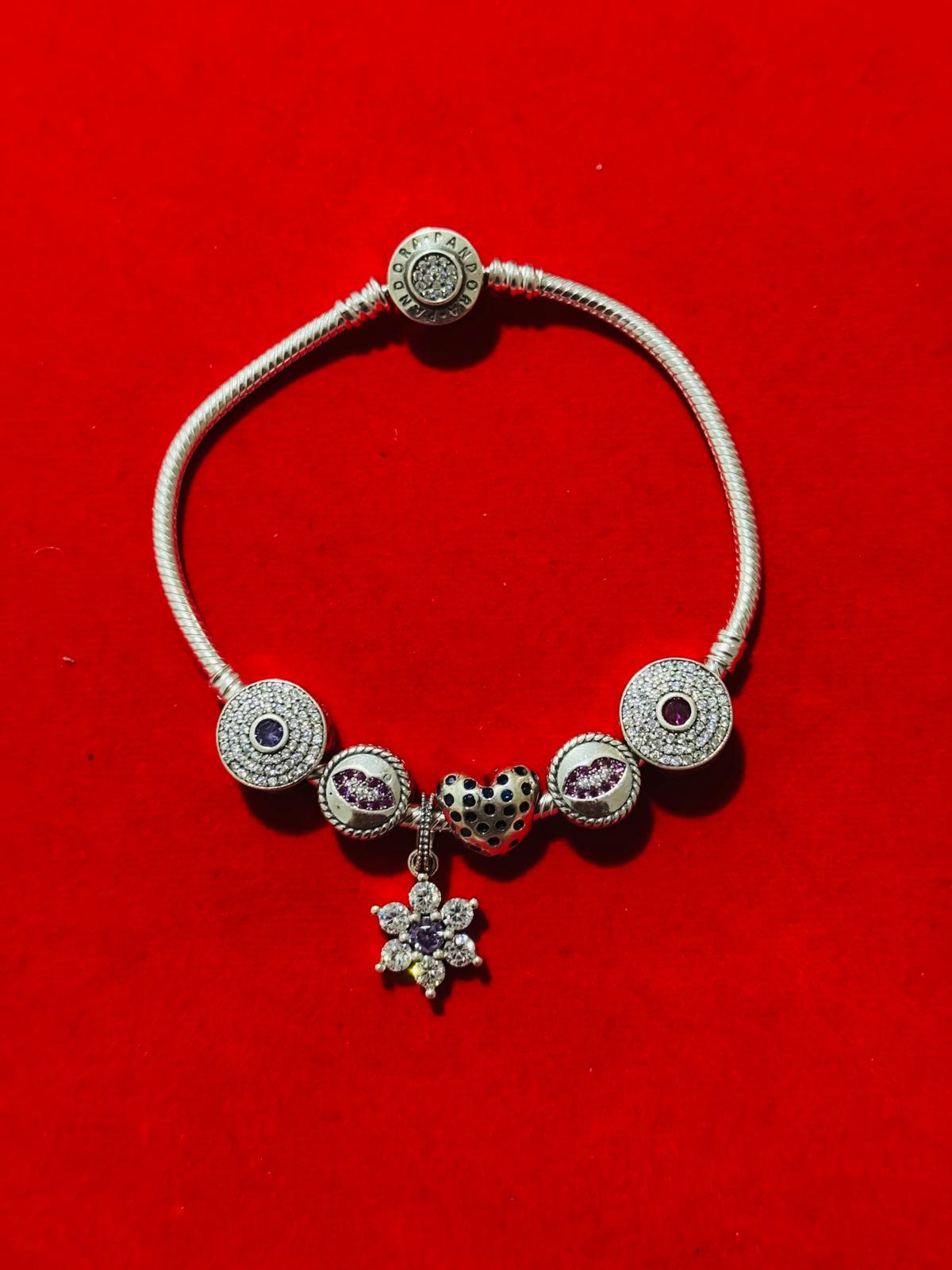 Pandora snake chain Bracelet (3)