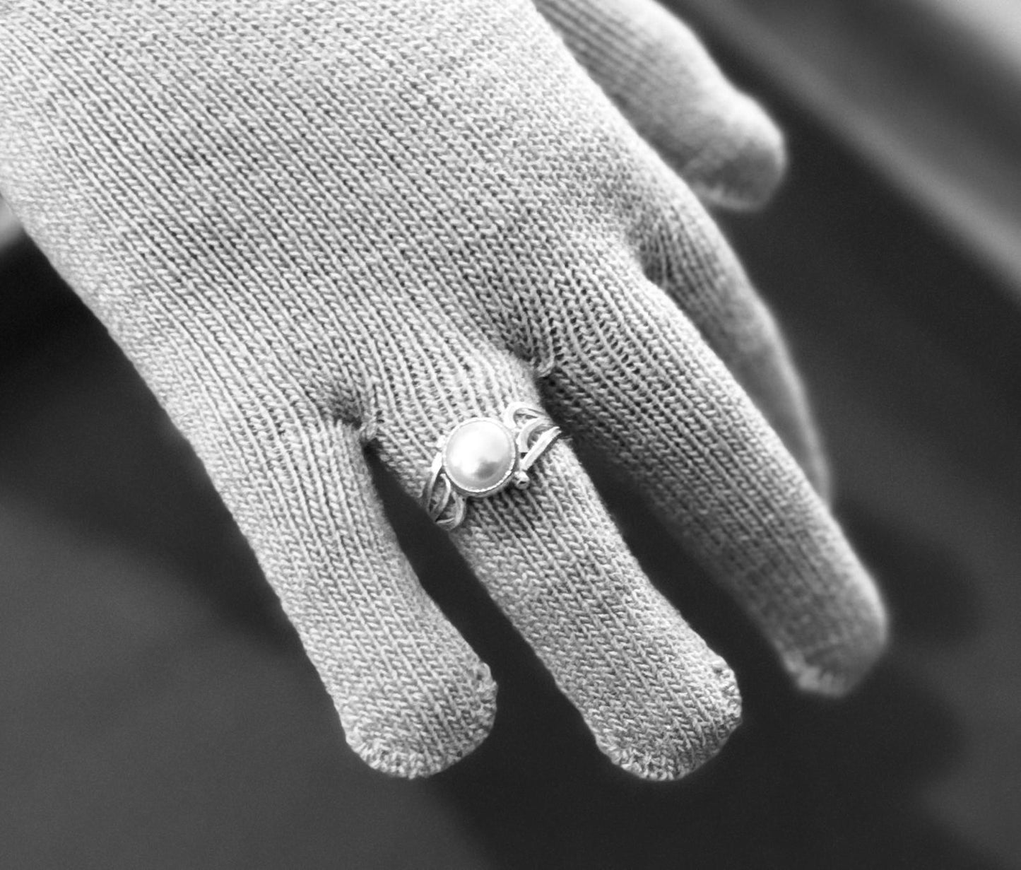 Pearl Ring Unisex 1
