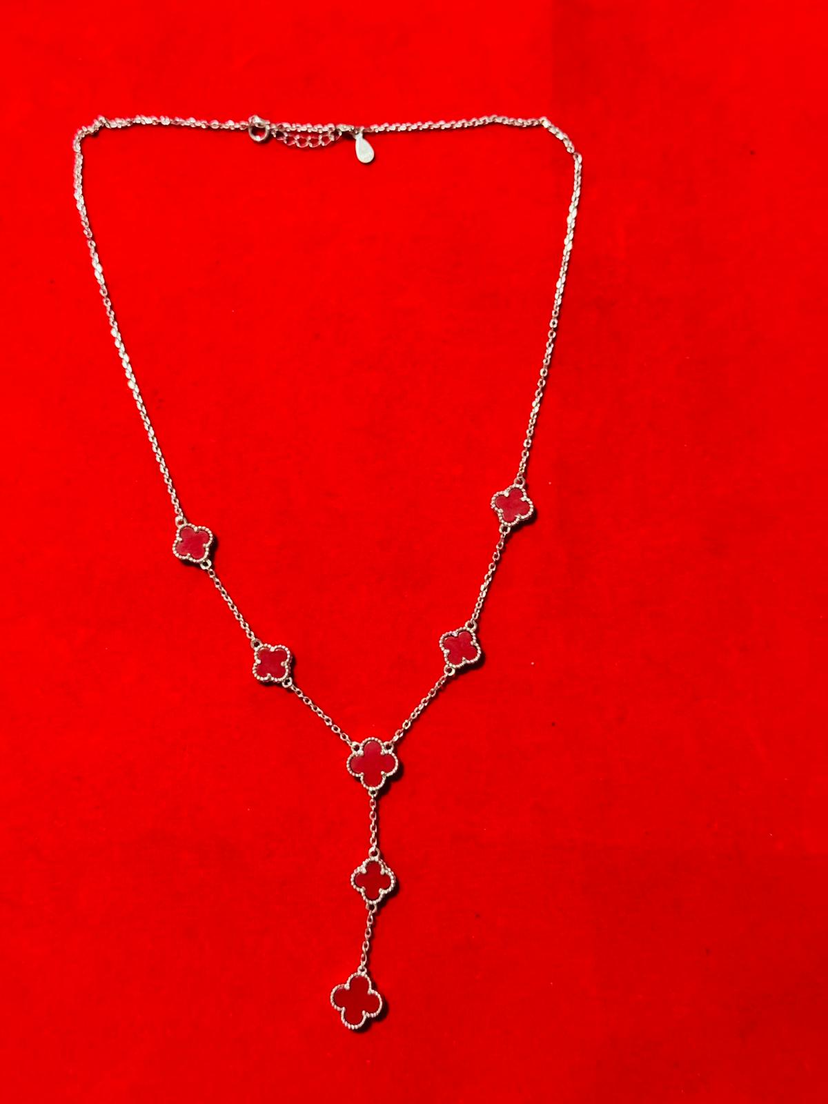 Women/ Girls Silver Necklace 2