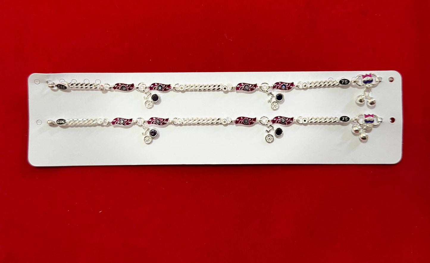 Kids and Teenagers Anklet (Design 4) 7.5"