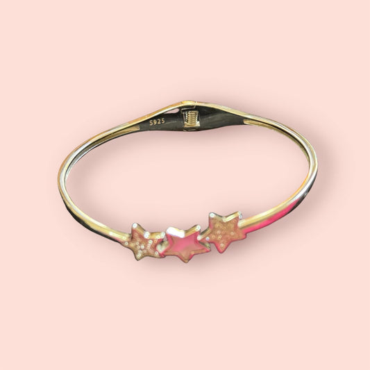 Silver Ladies Bangle 25